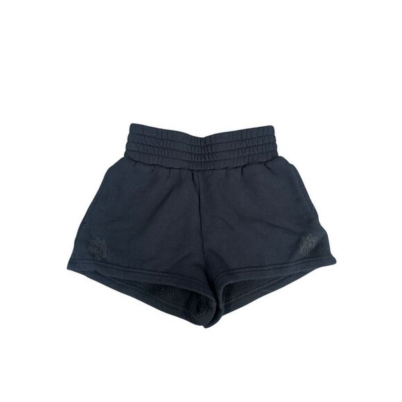 Darc Sport SHE Chopper Appliqué Everson Sweat Shorts Black Size XS Terry Cloth - Picture 4 of 14